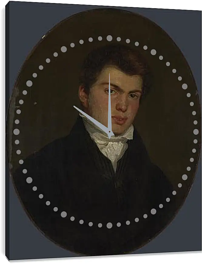 Часы картина - Abel Widmer. Эжен Делакруа