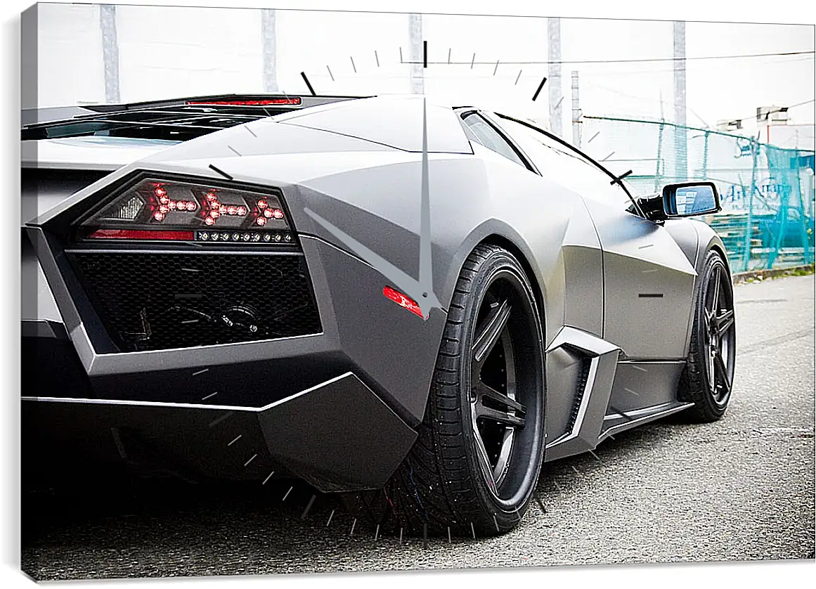 Часы картина - Lamborghini Reventon