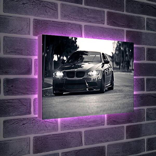 Лайтбокс световая панель - BMW M3 (БМВ М3)