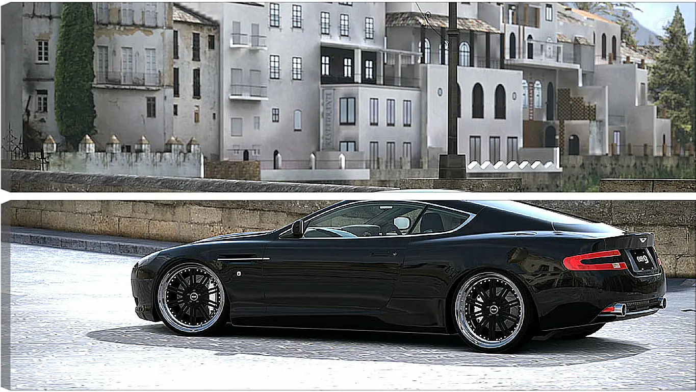 Модульная картина - Aston Martin