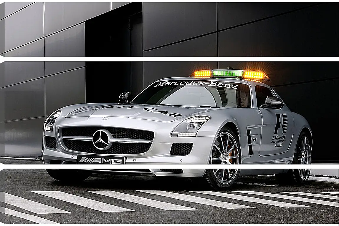 Модульная картина - Mercedes SLS AMG