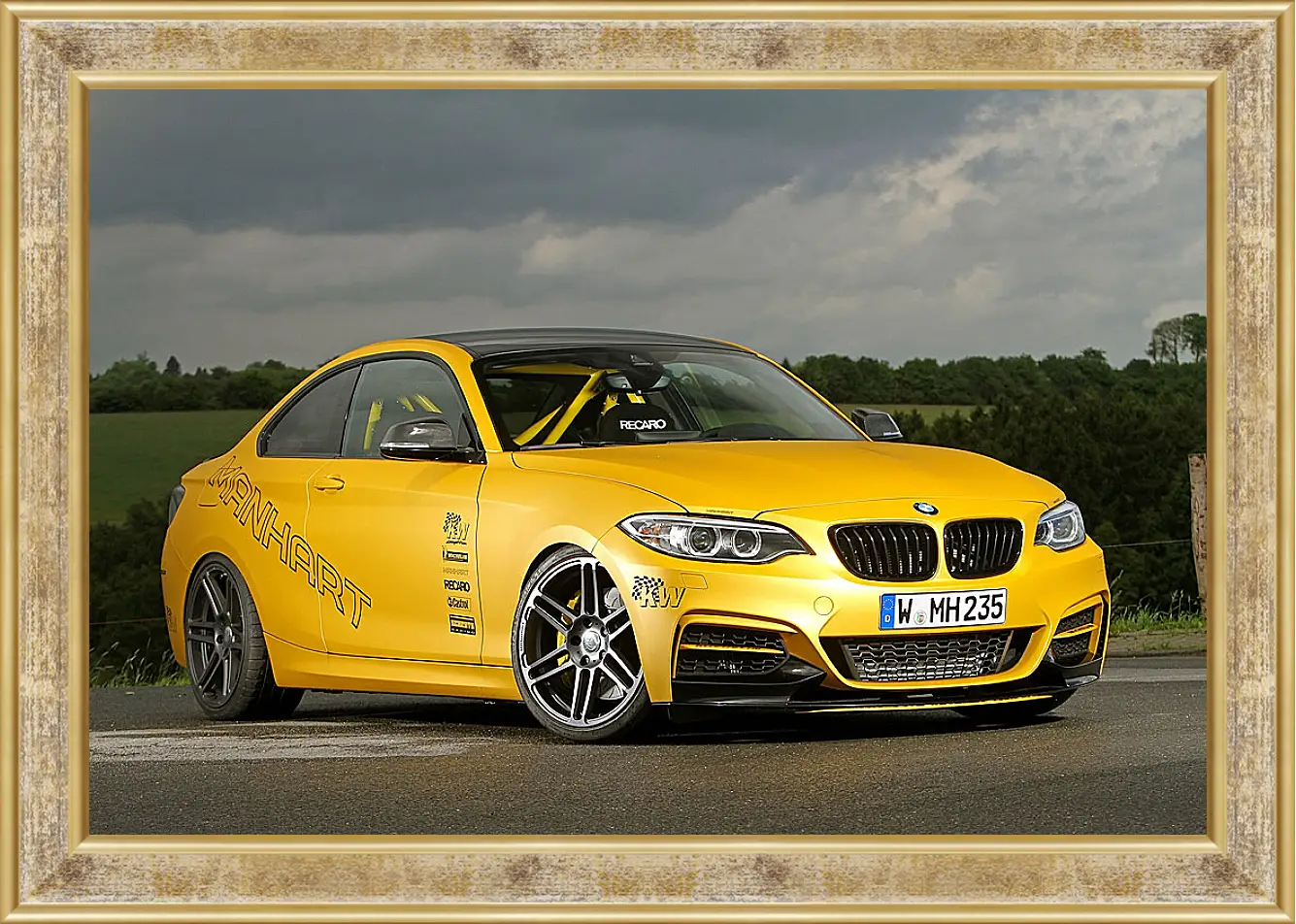 Картина в раме - BMW 4 series