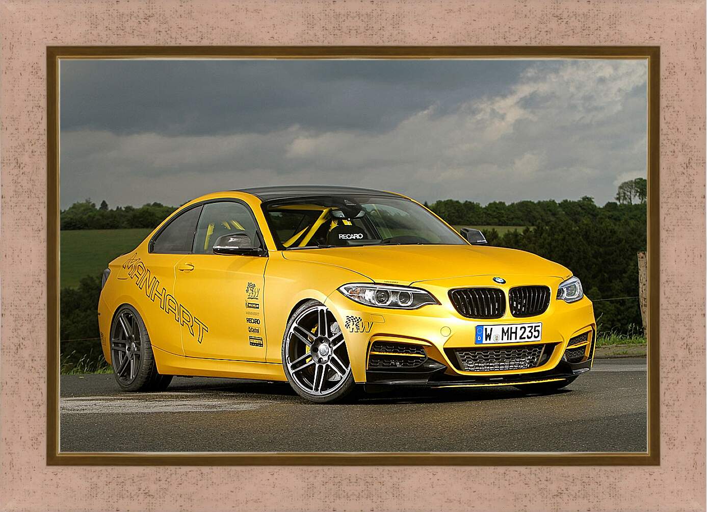 Картина в раме - BMW 4 series