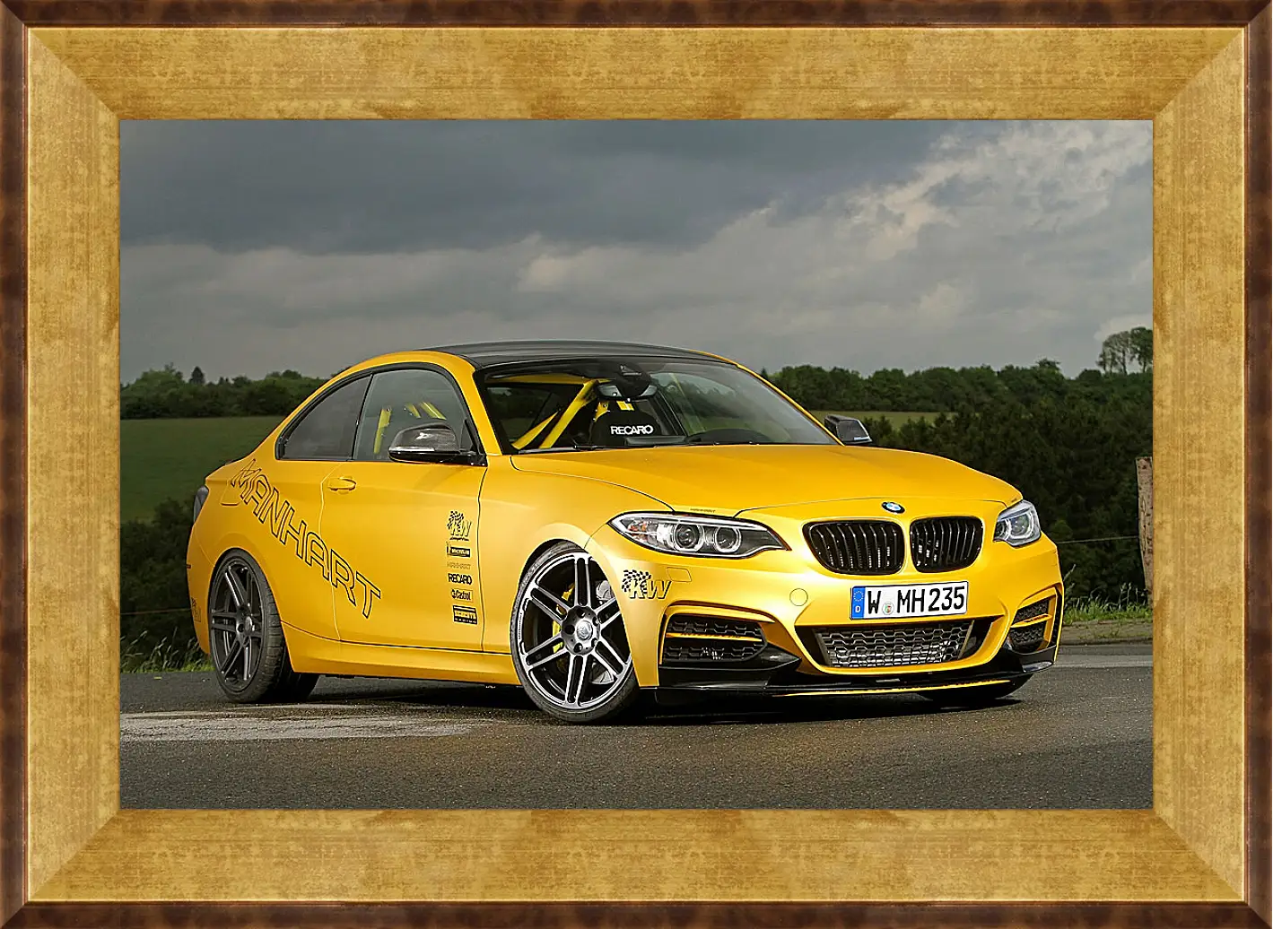 Картина в раме - BMW 4 series