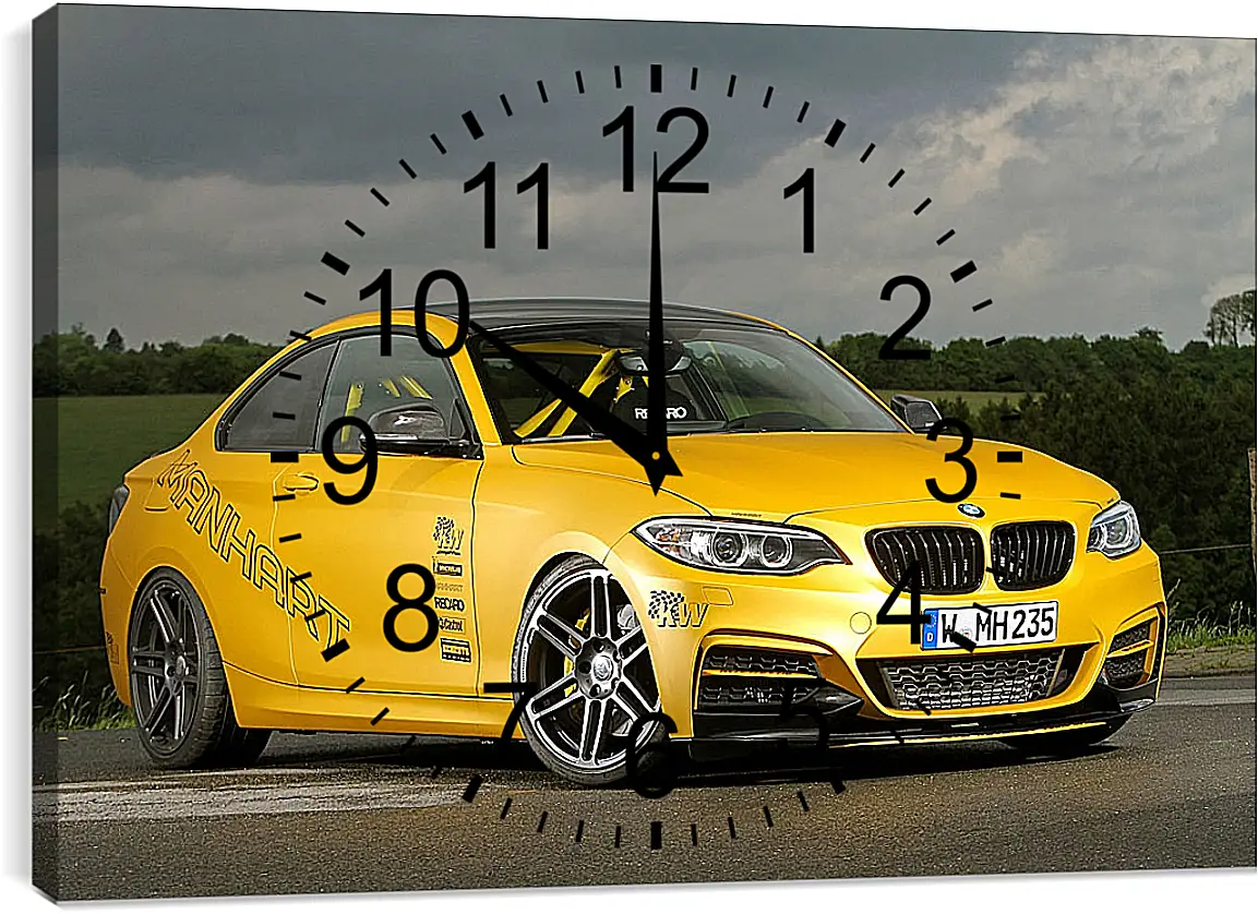 Часы картина - BMW 4 series