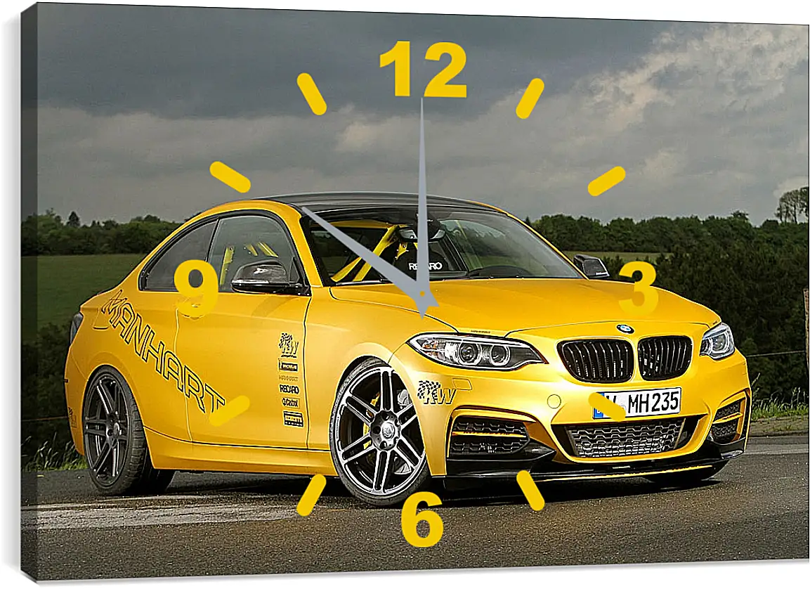 Часы картина - BMW 4 series