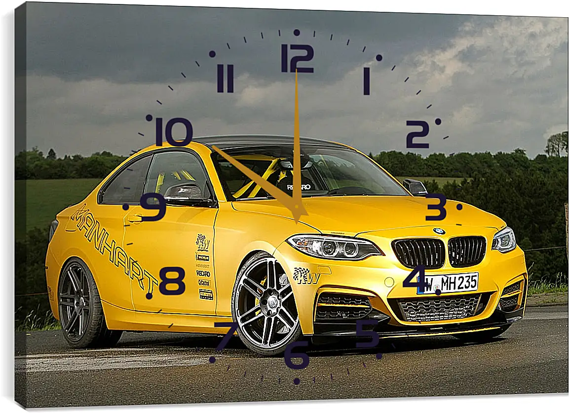 Часы картина - BMW 4 series