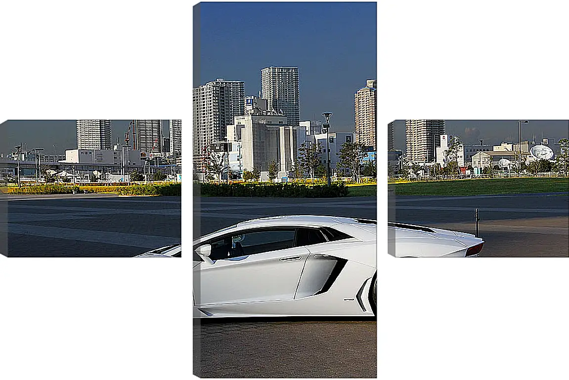 Модульная картина - Lamborghini Aventador