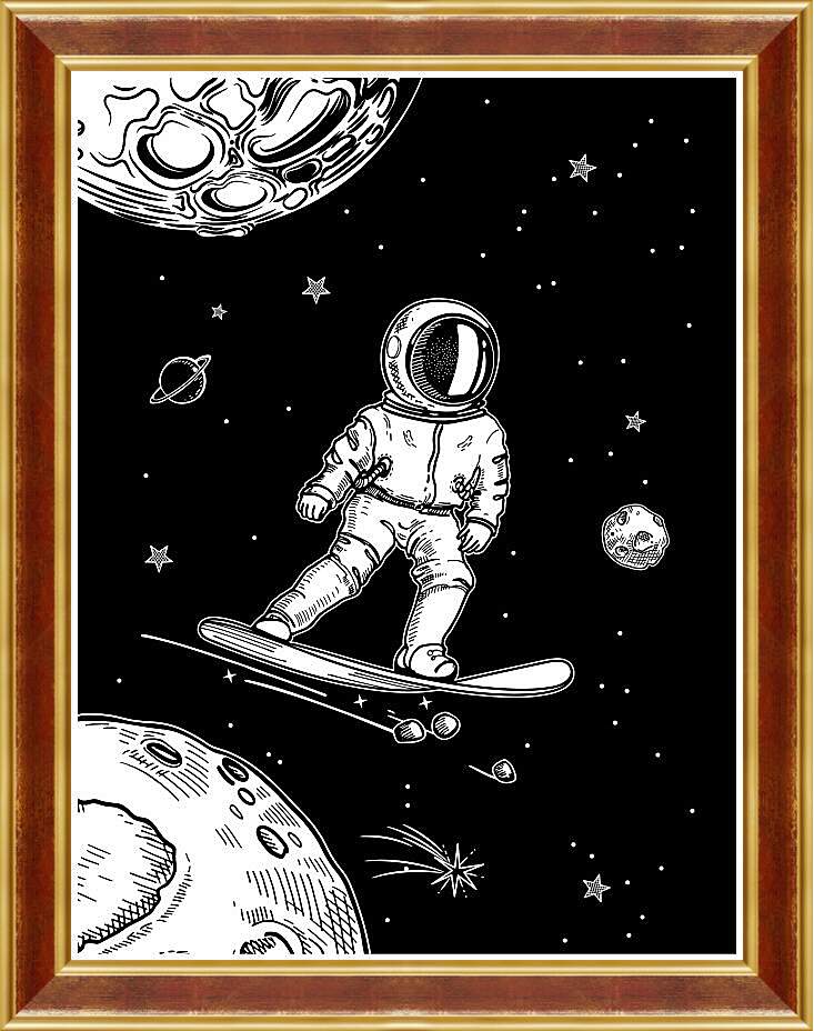 Картина в раме - Астронавт