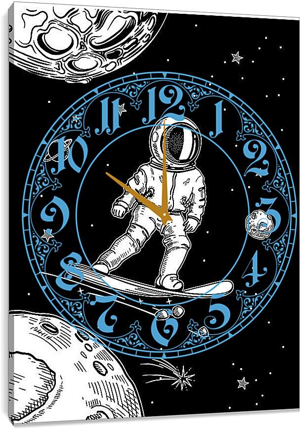 Часы картина - Астронавт