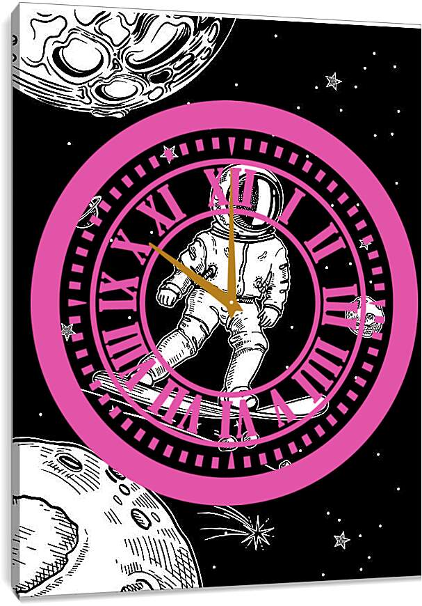 Часы картина - Астронавт