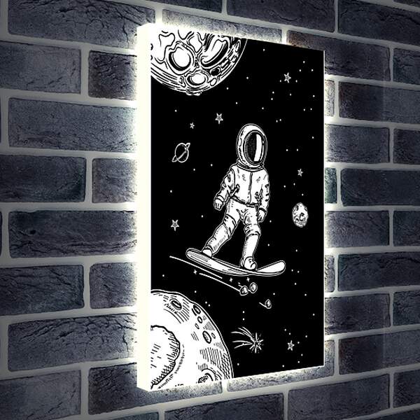 Лайтбокс световая панель - Астронавт