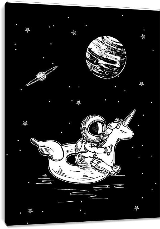 Постер и плакат - Астронавты и космос