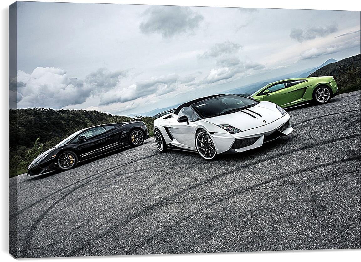 Постер и плакат - Lamborghini Gallardo