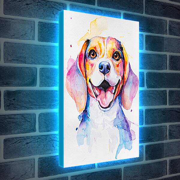 Лайтбокс световая панель - Beagle. Mari Dein