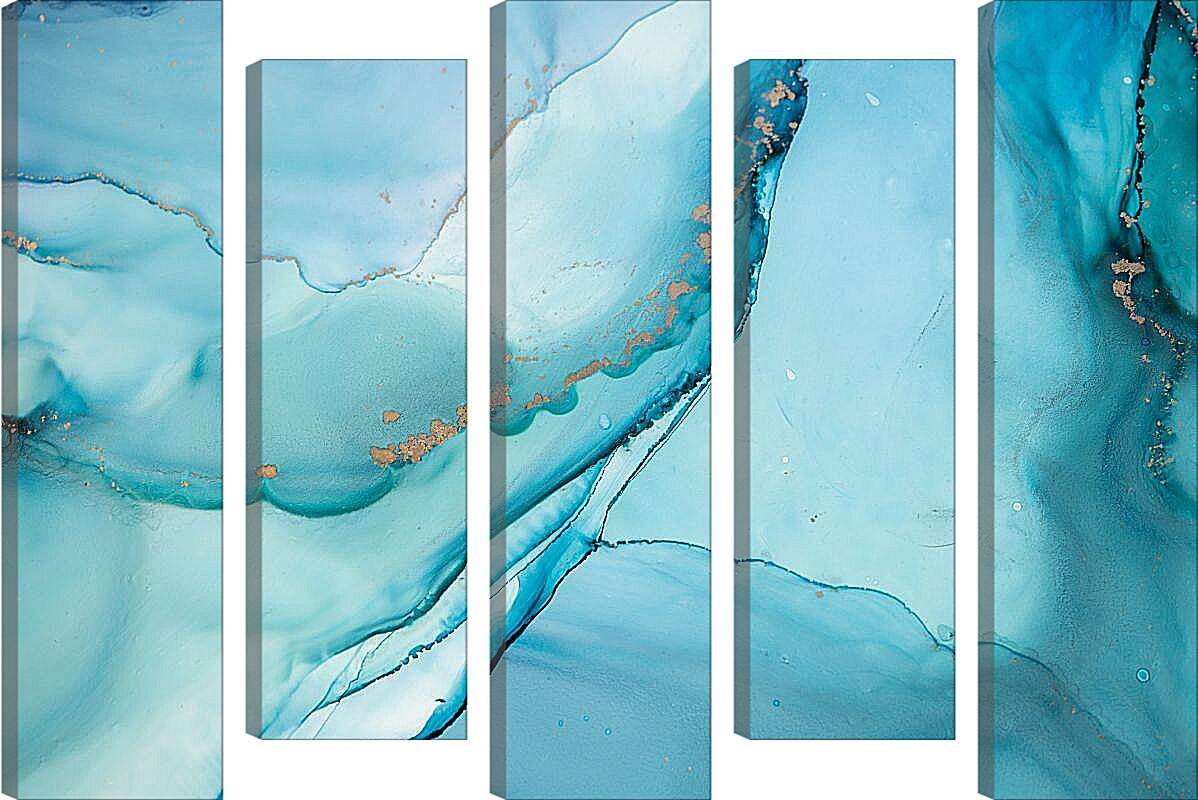 Модульная картина - Abstraction water3. Mari Dein