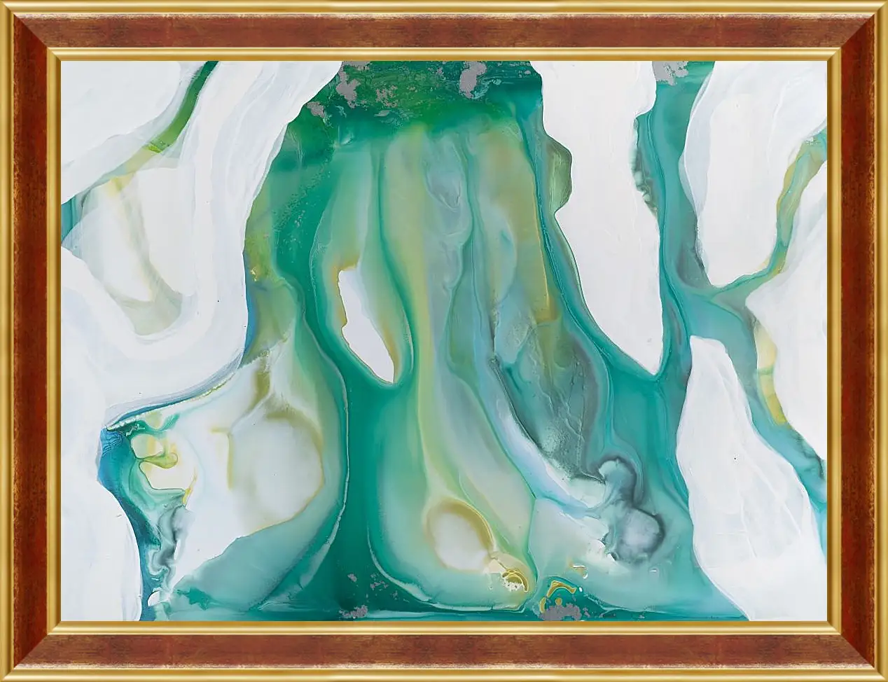 Картина в раме - Emerald diptych1. Mari Dein