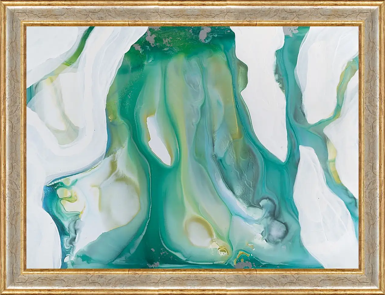 Картина в раме - Emerald diptych1. Mari Dein