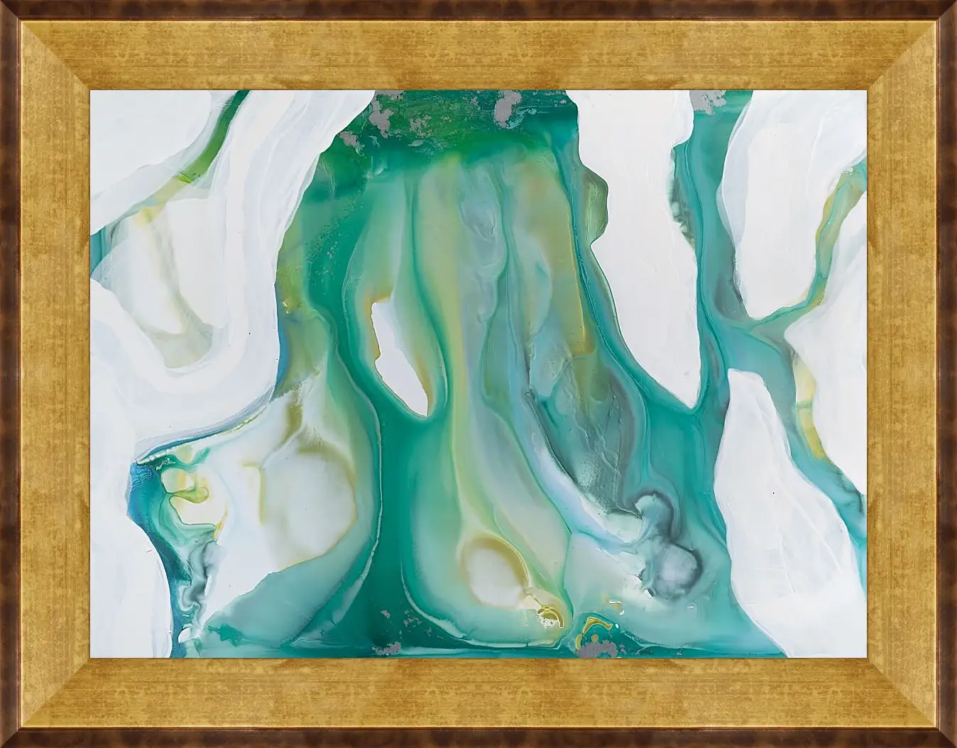 Картина в раме - Emerald diptych1. Mari Dein