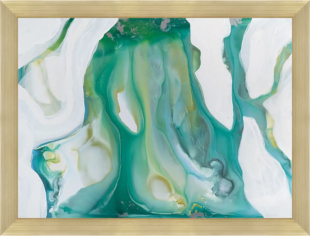 Картина в раме - Emerald diptych1. Mari Dein