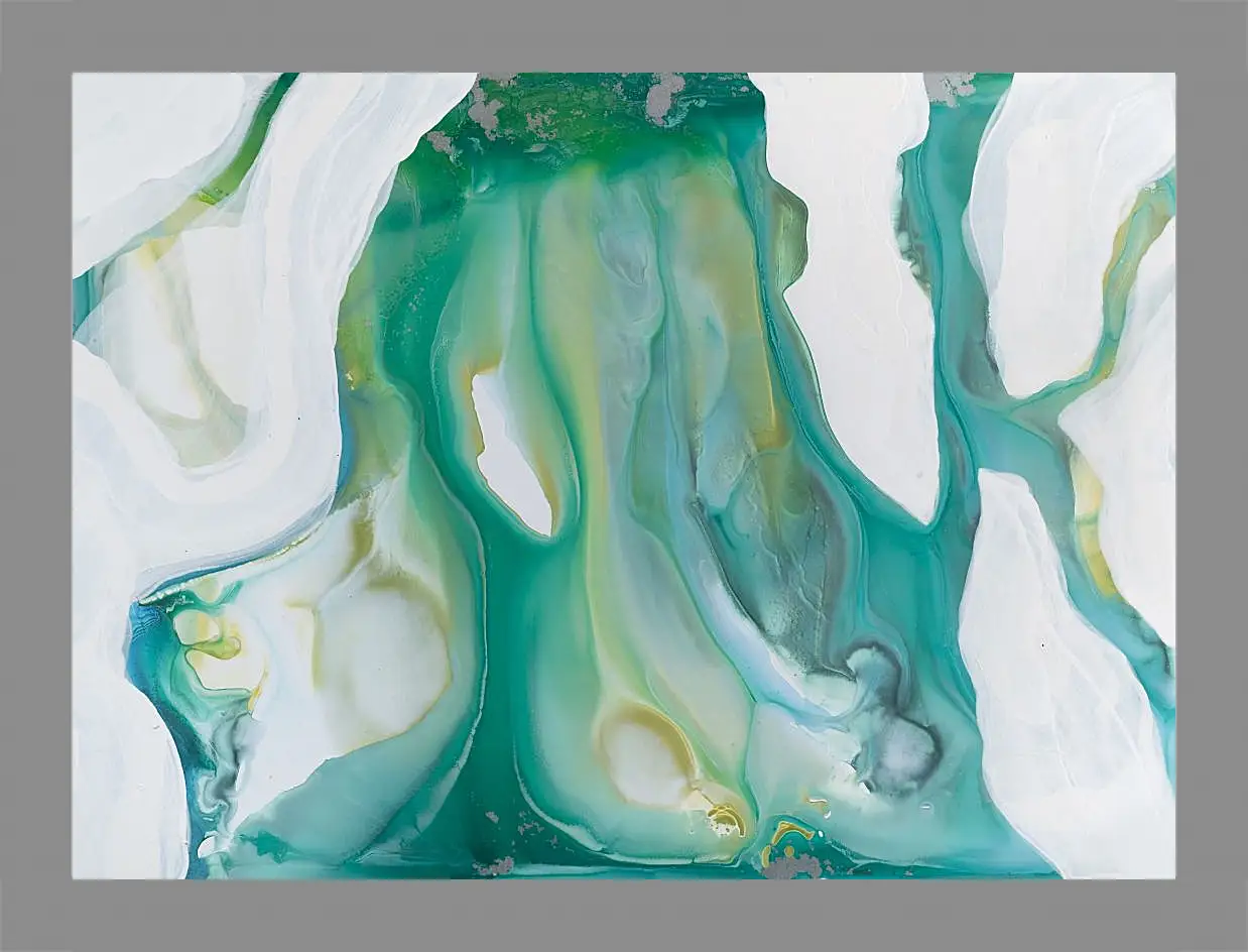 Картина в раме - Emerald diptych1. Mari Dein