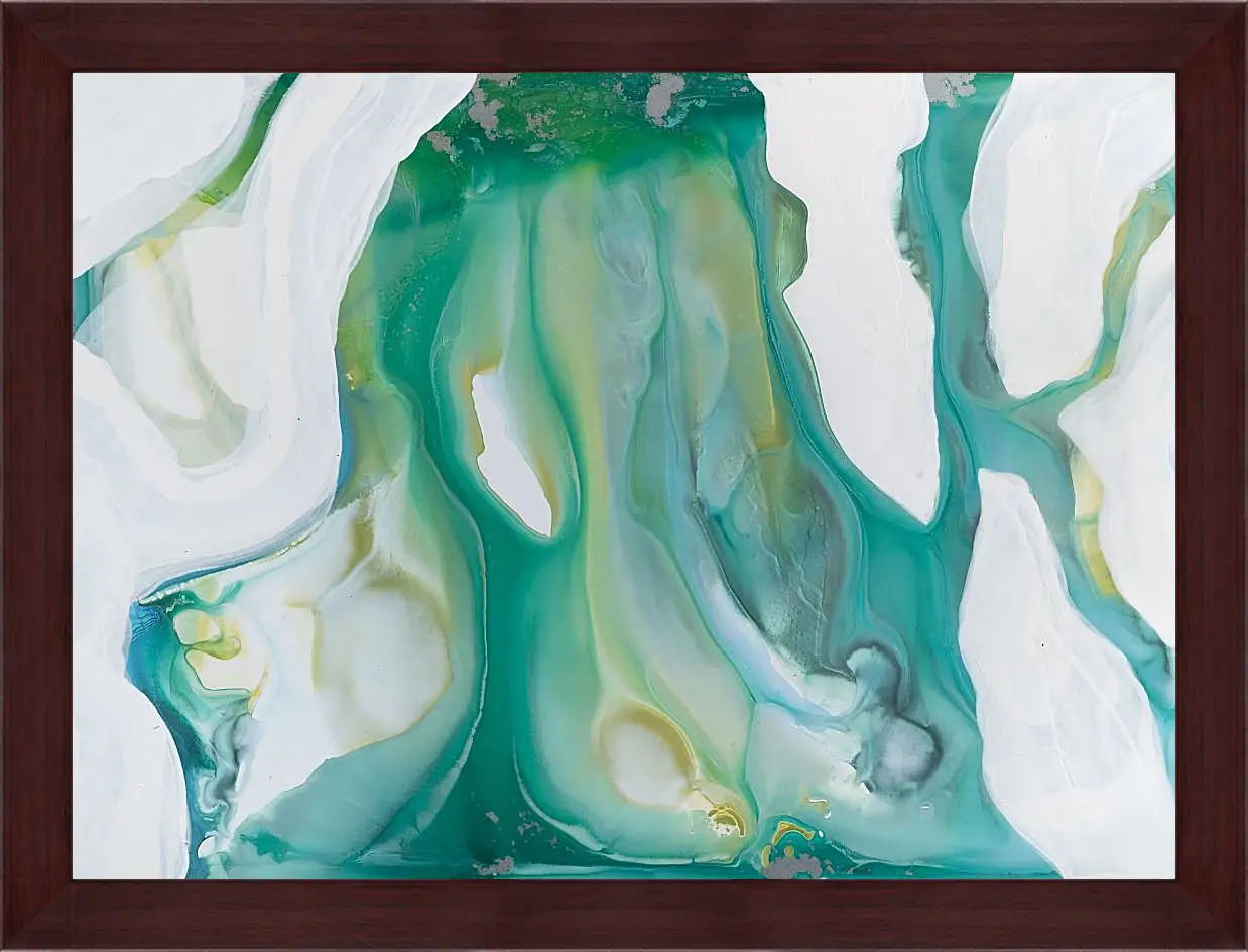 Картина в раме - Emerald diptych1. Mari Dein