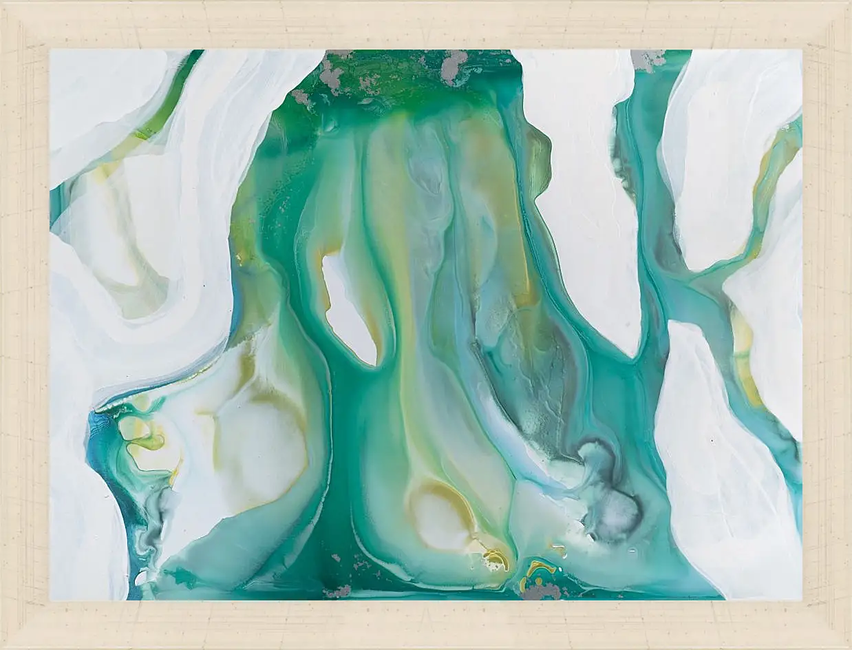 Картина в раме - Emerald diptych1. Mari Dein