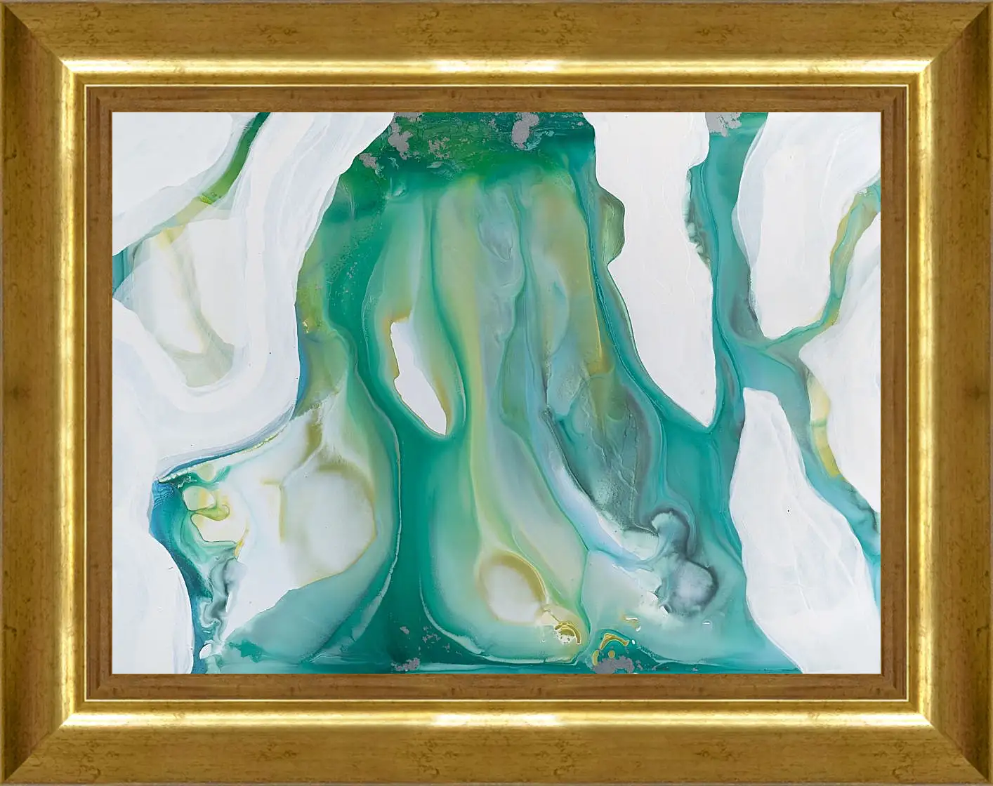 Картина в раме - Emerald diptych1. Mari Dein