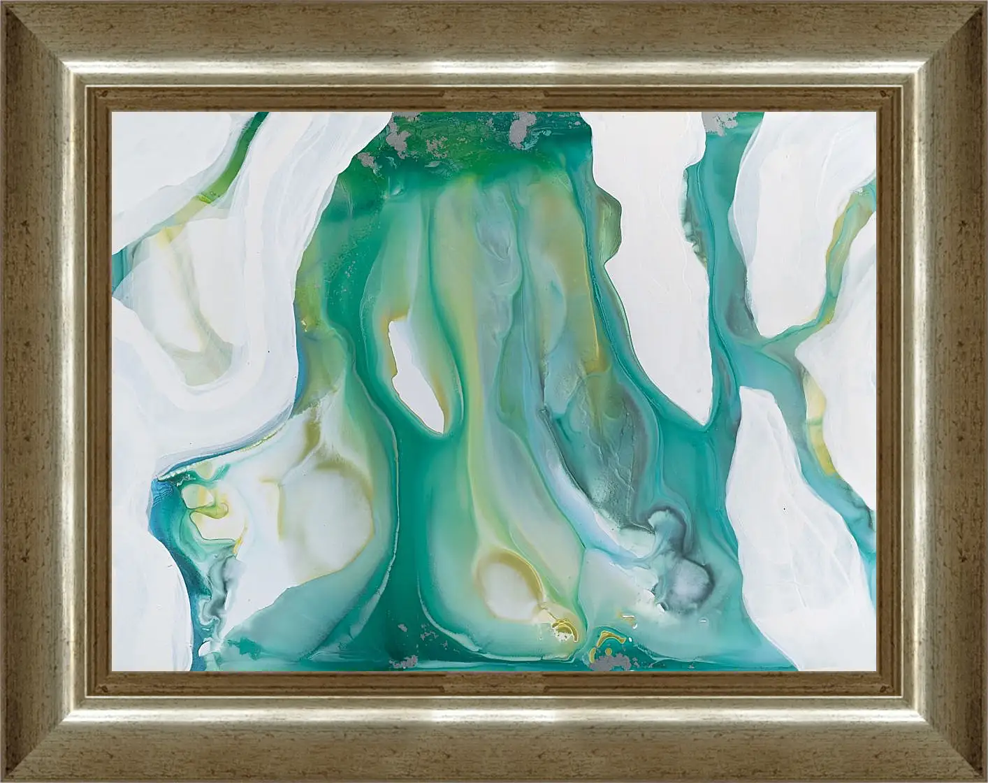 Картина в раме - Emerald diptych1. Mari Dein