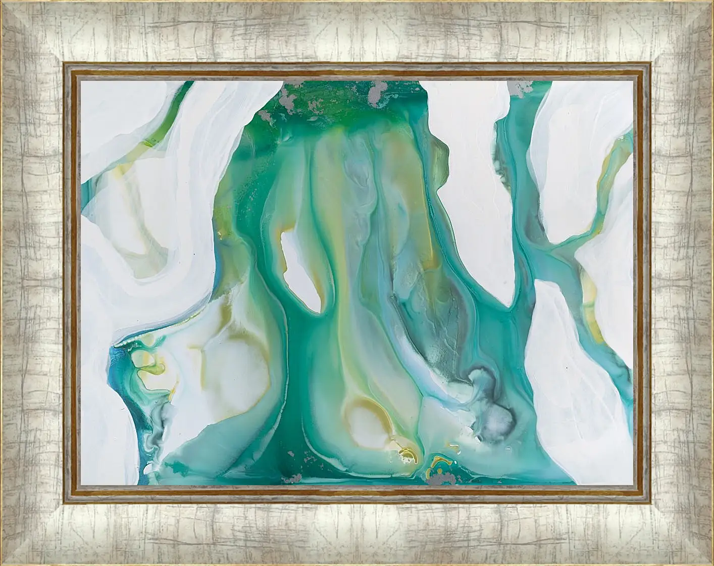 Картина в раме - Emerald diptych1. Mari Dein