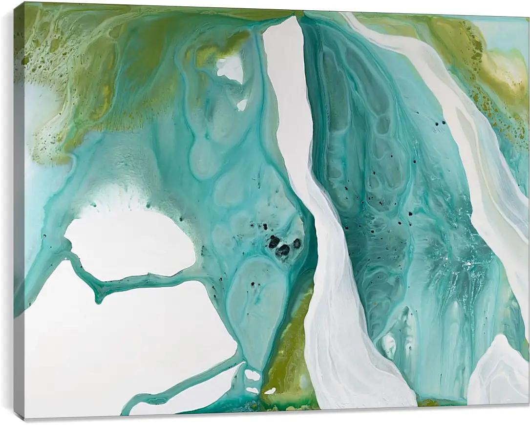 Постер и плакат - Emerald diptych2. Mari Dein