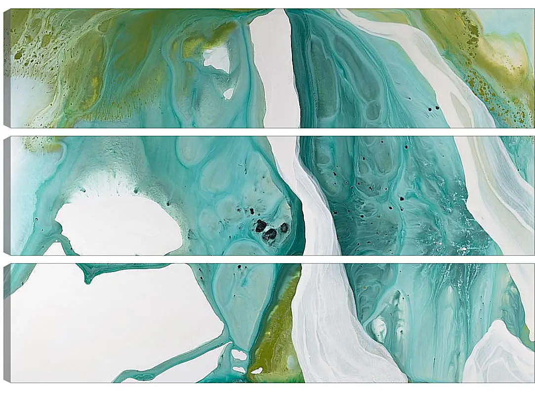 Модульная картина - Emerald diptych2. Mari Dein