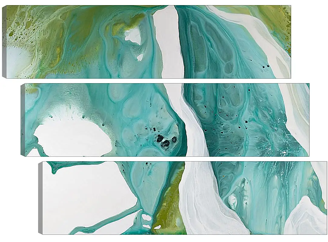 Модульная картина - Emerald diptych2. Mari Dein