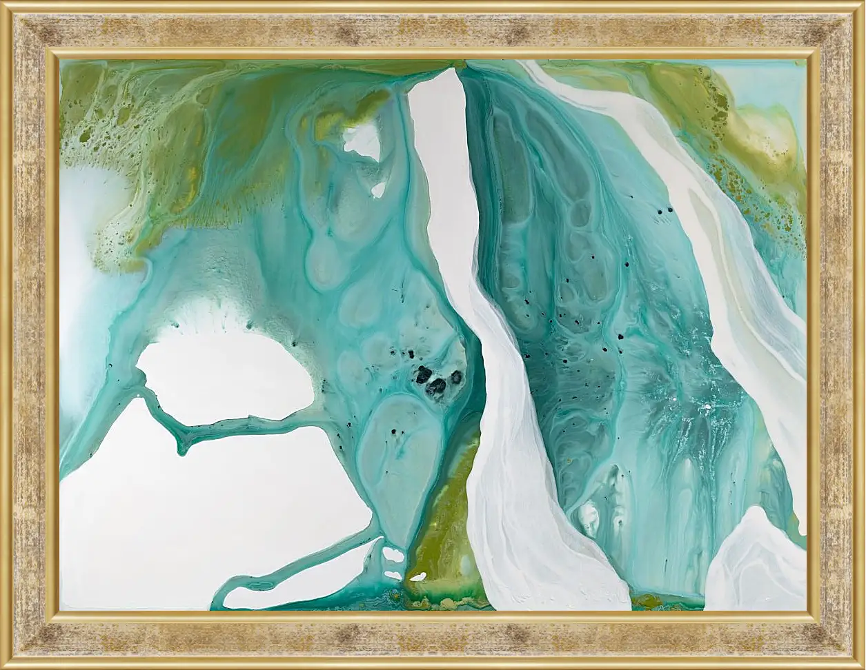 Картина в раме - Emerald diptych2. Mari Dein