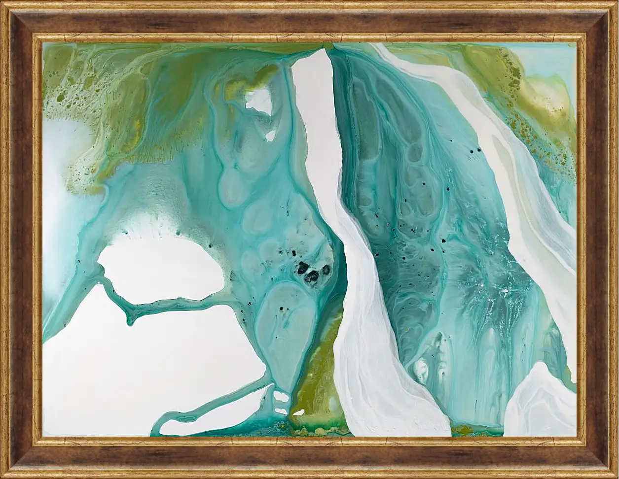 Картина в раме - Emerald diptych2. Mari Dein