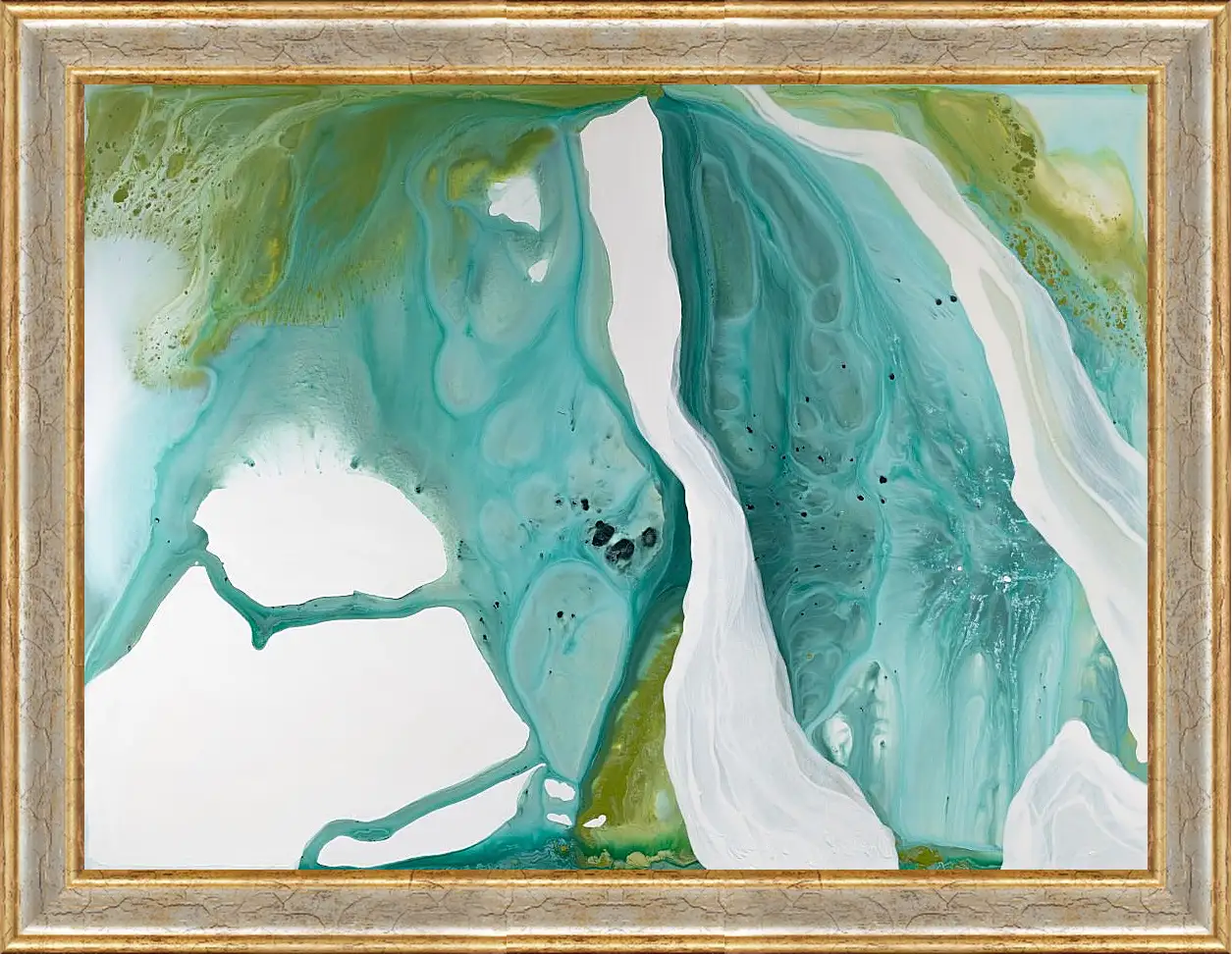 Картина в раме - Emerald diptych2. Mari Dein