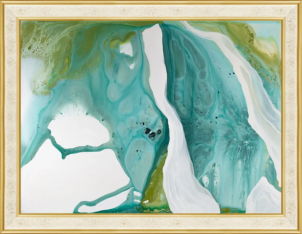 Картина в раме - Emerald diptych2. Mari Dein