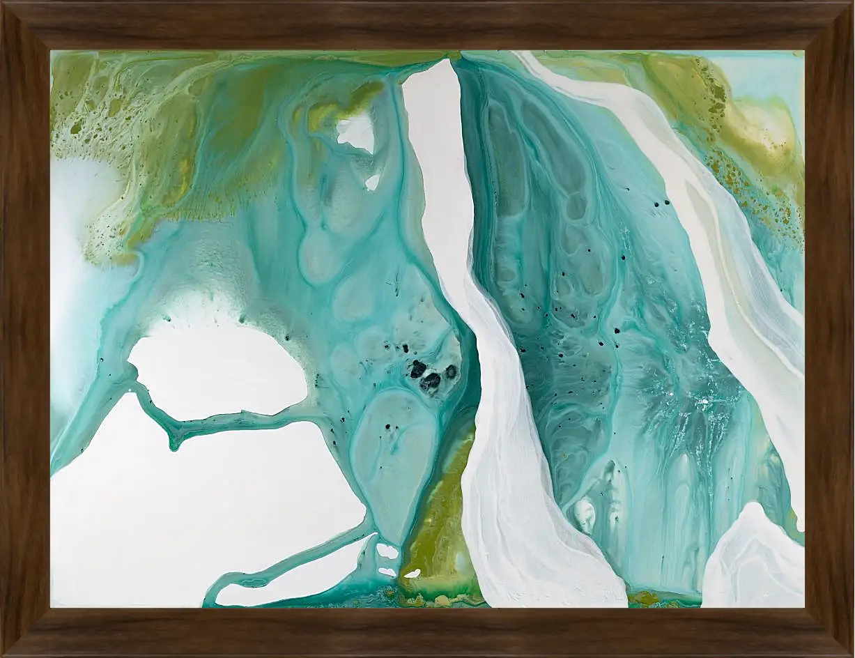 Картина в раме - Emerald diptych2. Mari Dein