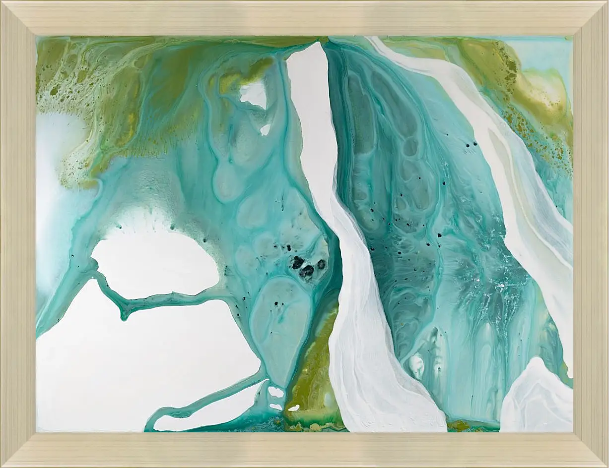 Картина в раме - Emerald diptych2. Mari Dein