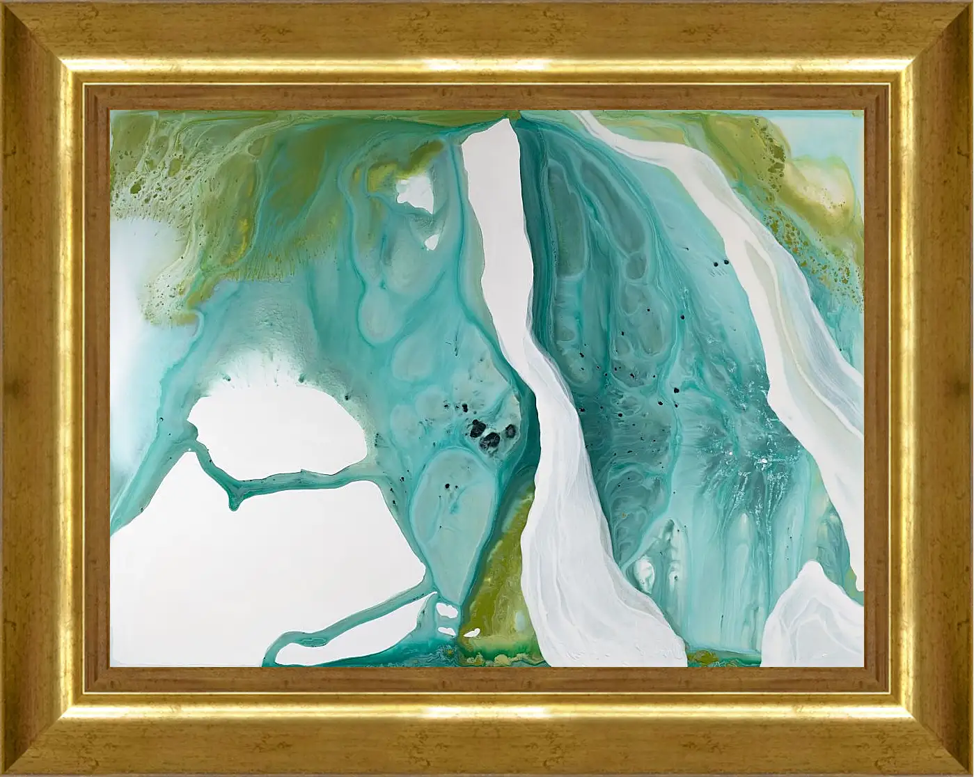 Картина в раме - Emerald diptych2. Mari Dein