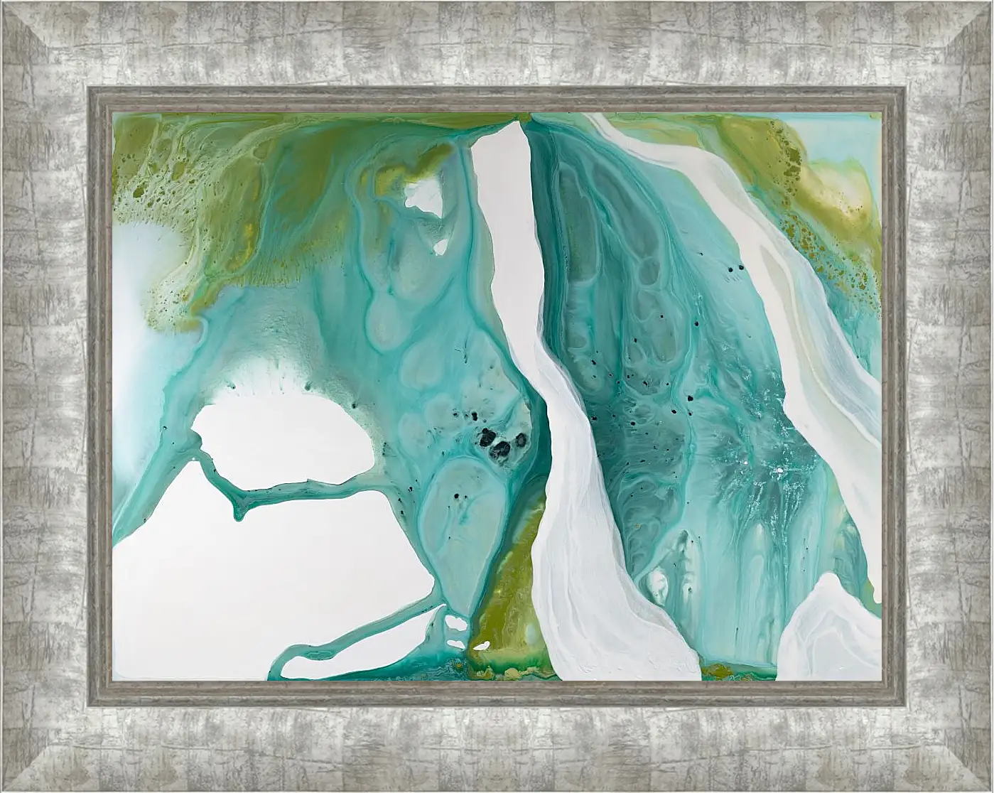 Картина в раме - Emerald diptych2. Mari Dein