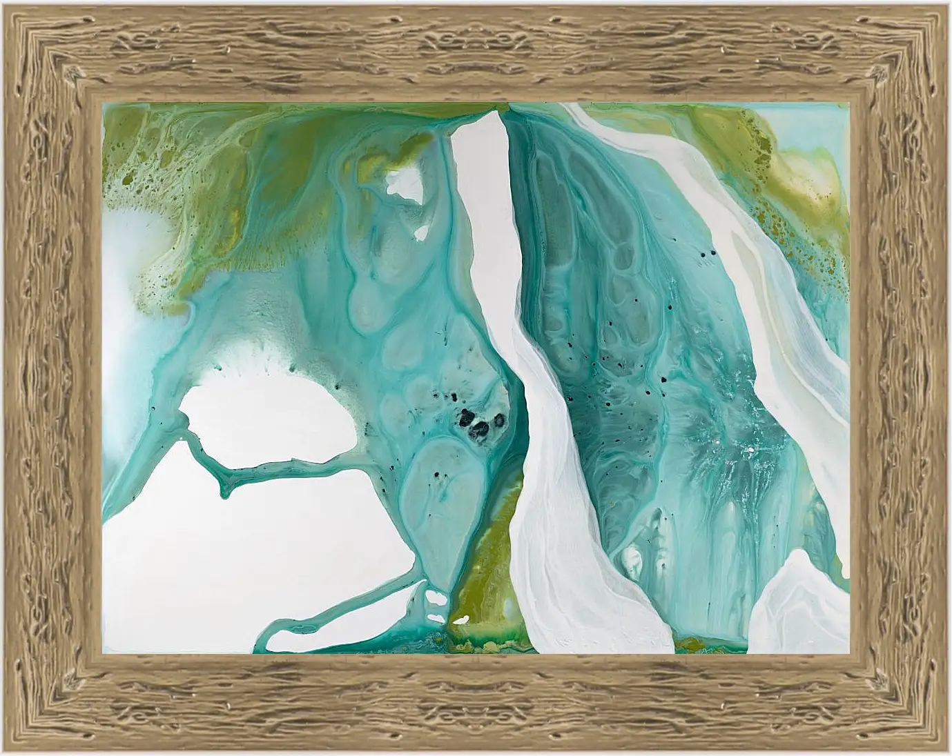 Картина в раме - Emerald diptych2. Mari Dein