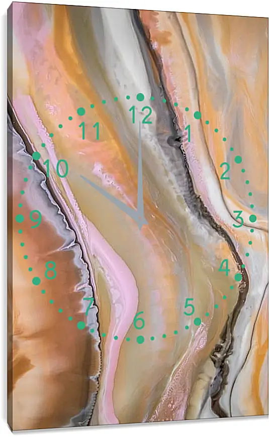 Часы картина - Marble. Mari Dein