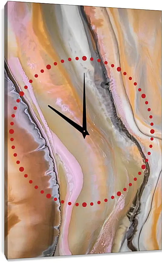 Часы картина - Marble. Mari Dein