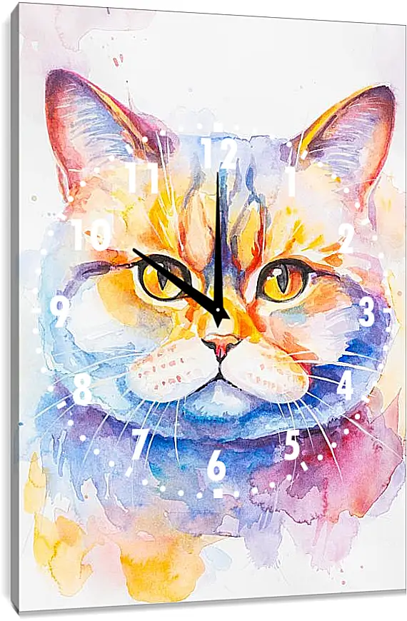 Часы картина - British Shorthair. Mari Dein