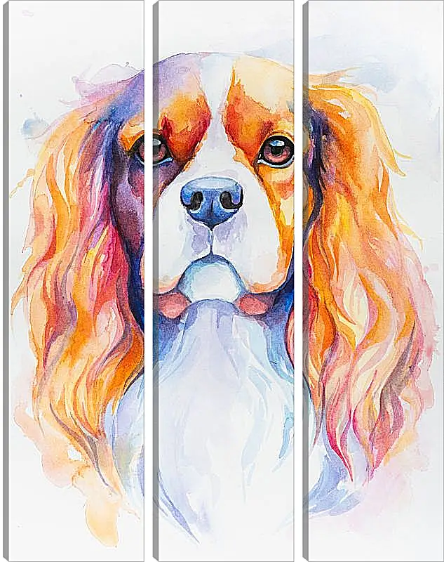 Модульная картина - Cavalier King Charles Spaniel. Mari Dein