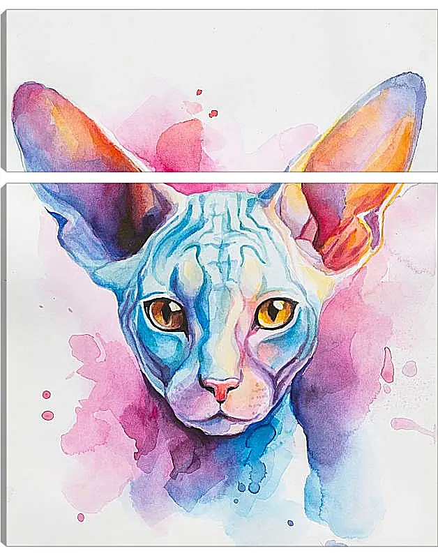 Модульная картина - Cornish Rex. Mari Dein