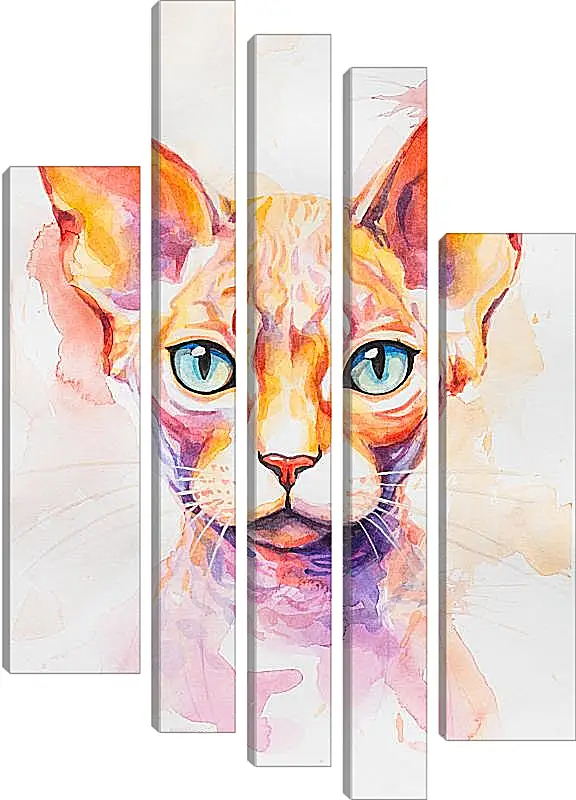 Модульная картина - Devon Rex. Mari Dein