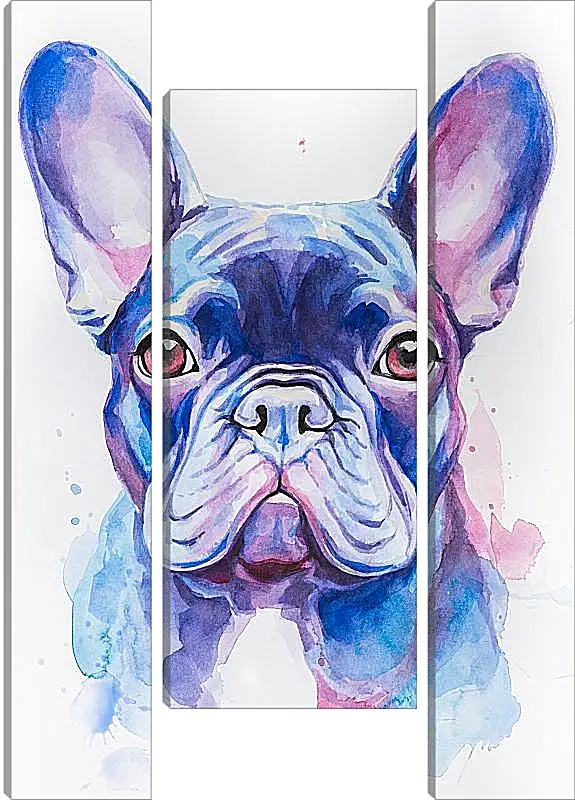 Модульная картина - French Bulldog. Mari Dein