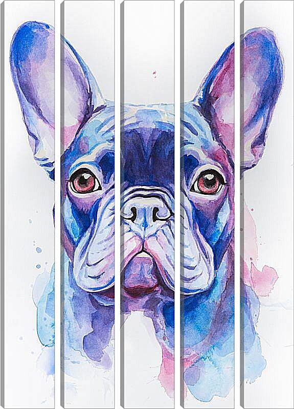 Модульная картина - French Bulldog. Mari Dein